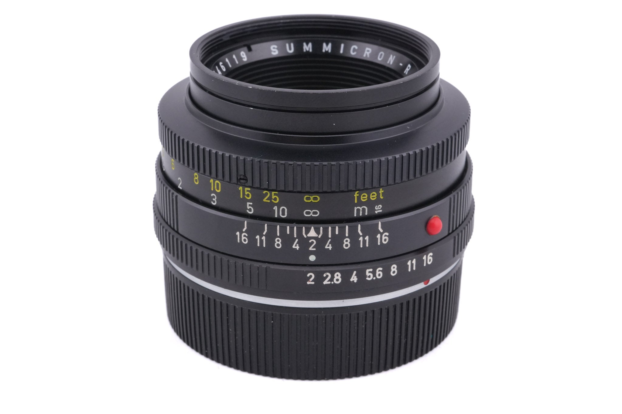 Leica 50mm f2 Summicron-R (Type I) (1-Cam) (11218)