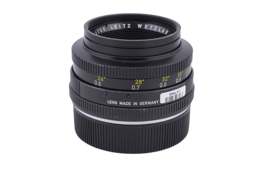 Leica 50mm f2 Summicron-R (Type I) (1-Cam) (11218)