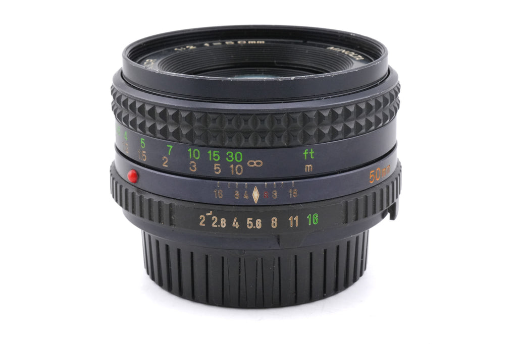 Minolta 50mm f2 MD Rokkor