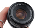 Yashica 50mm f2 ML