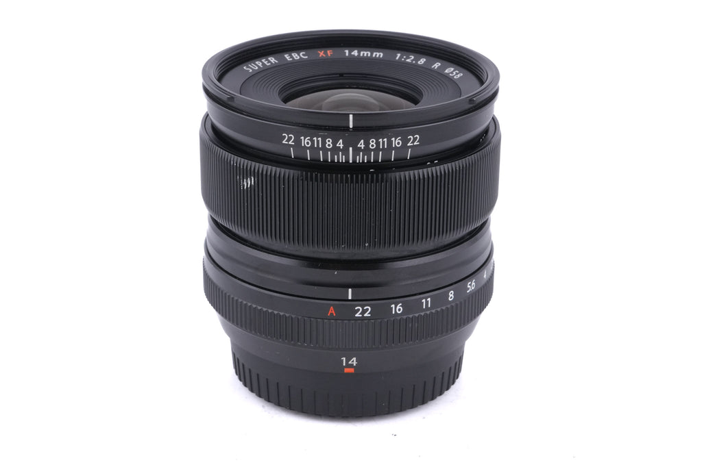 Fujifilm 14mm f2.8 Super EBC Fujinon Aspherical XF R + Lens Hood (XF 14/18-55mm)