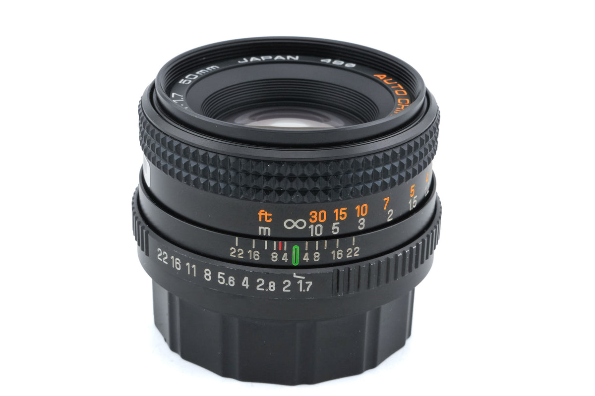 Chinon 50mm f1.7 Auto Chinon Multi-Coated
