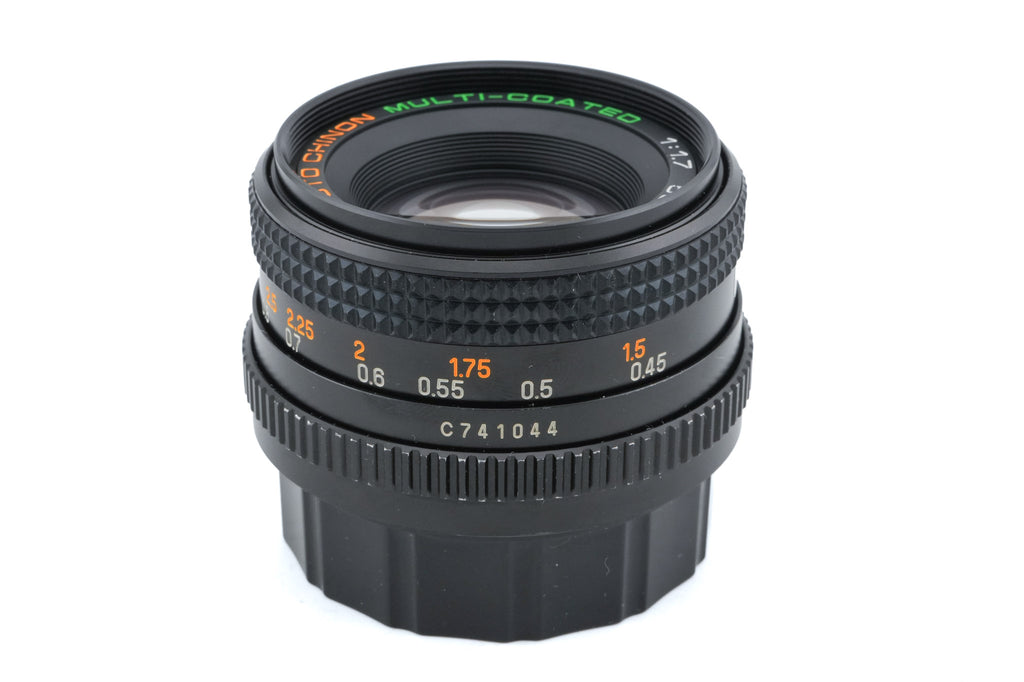 Chinon 50mm f1.7 Auto Chinon Multi-Coated