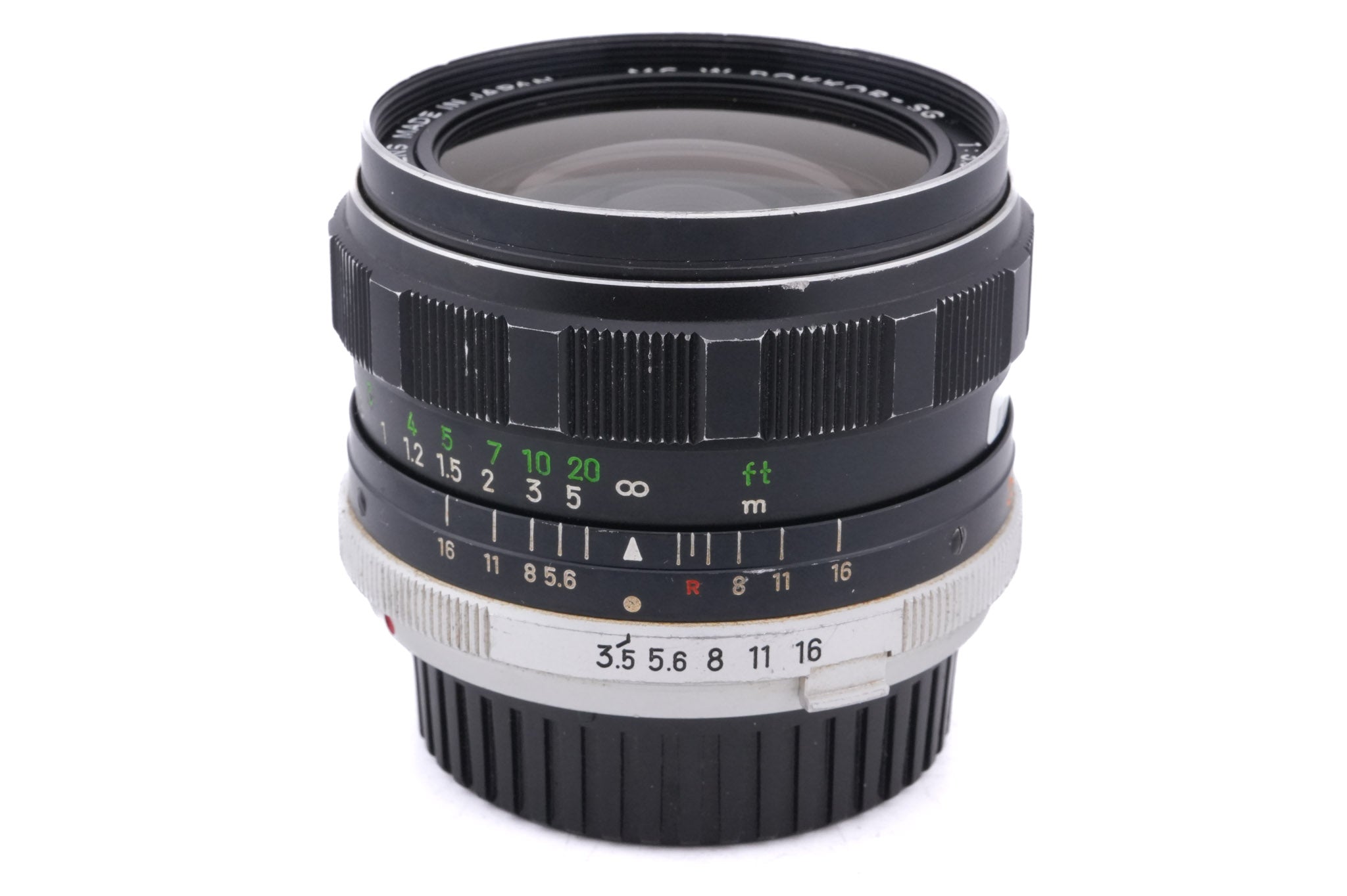 Minolta 28mm f3.5 MC W.Rokkor-SG