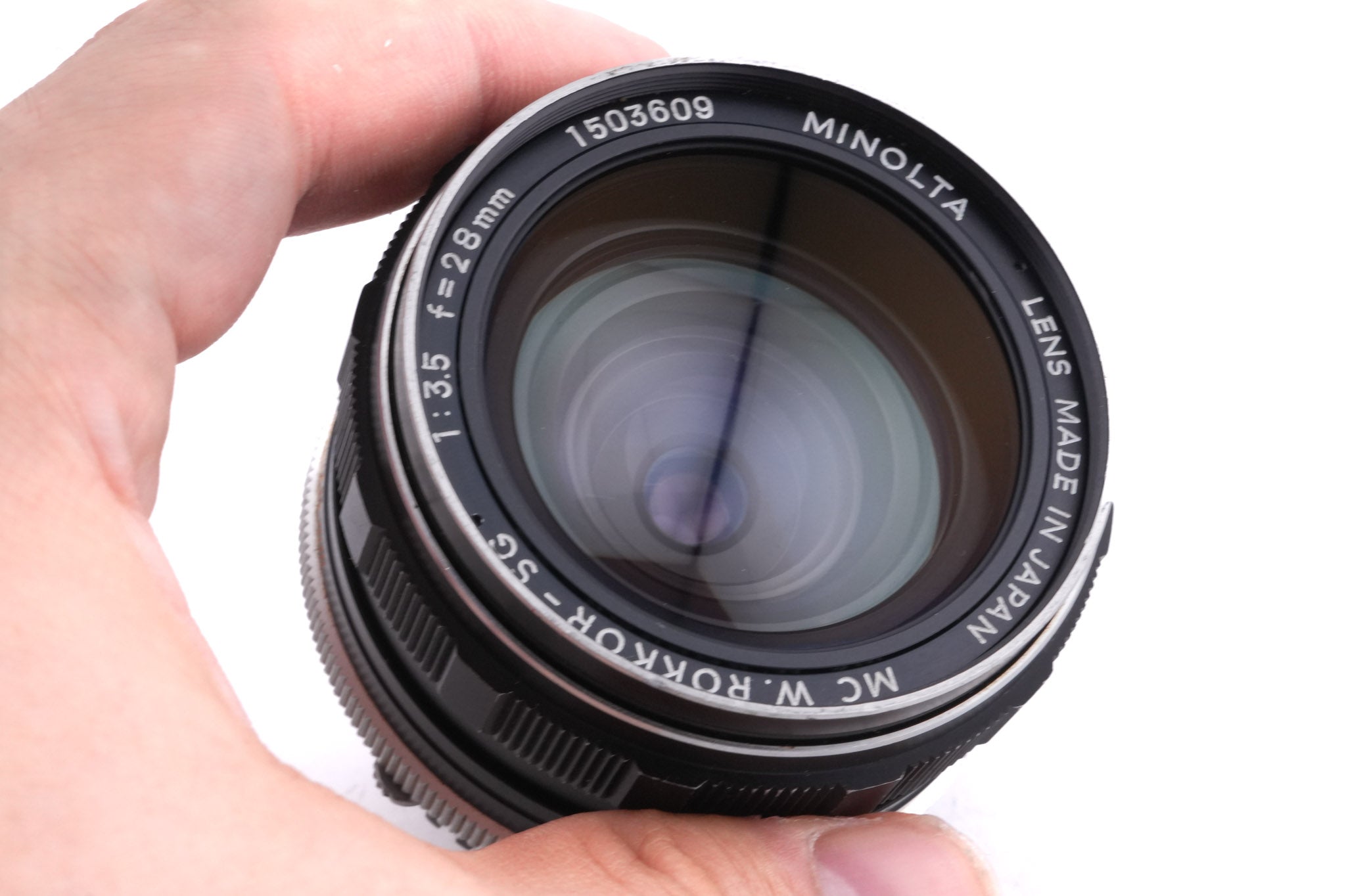 Minolta 28mm f3.5 MC W.Rokkor-SG