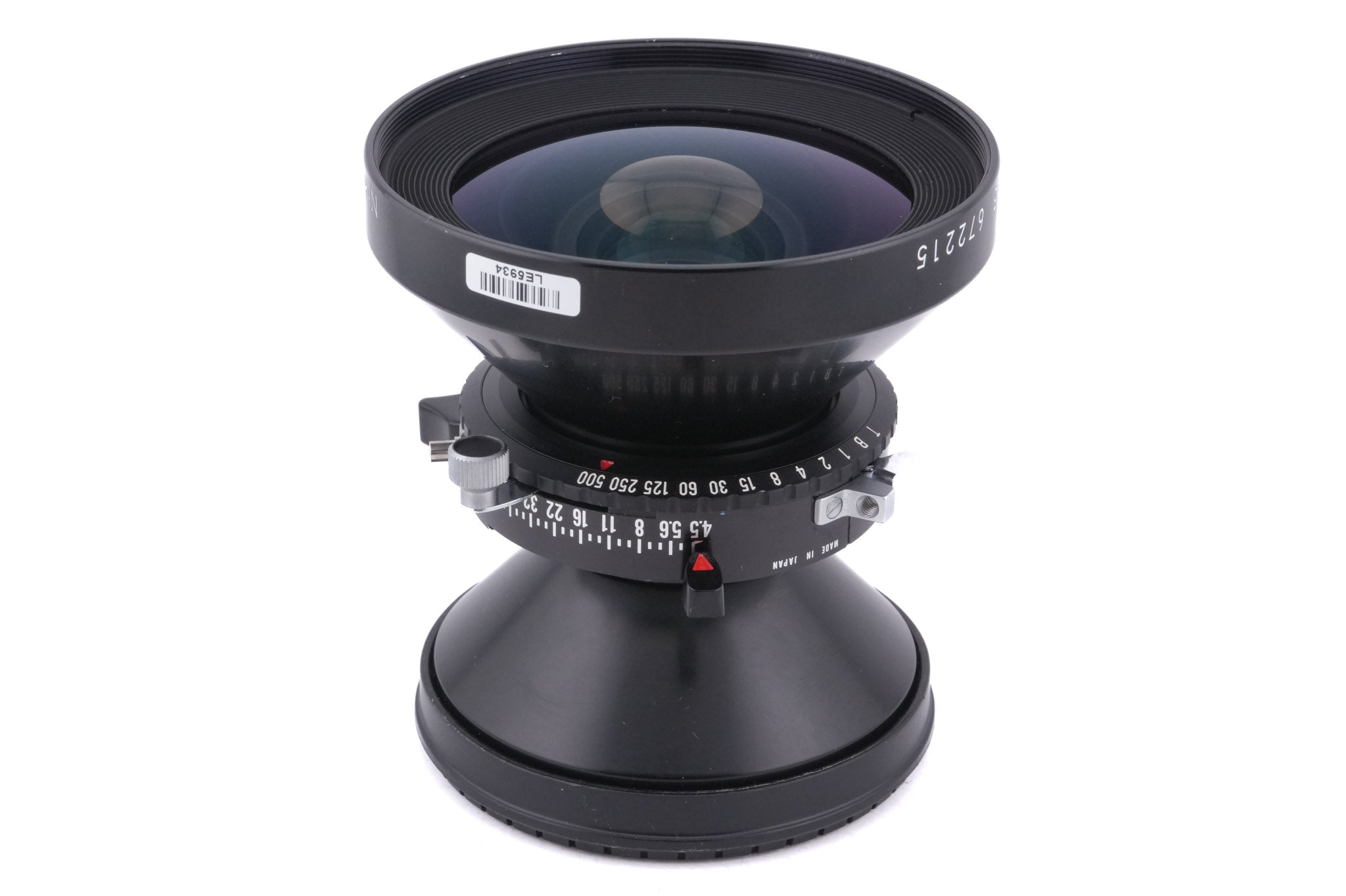Nikon 90mm f4.5 Nikkor-SW (Shutter)