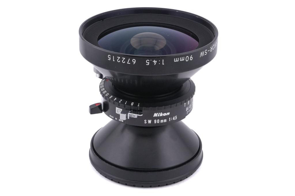 Nikon 90mm f4.5 Nikkor-SW (Shutter)
