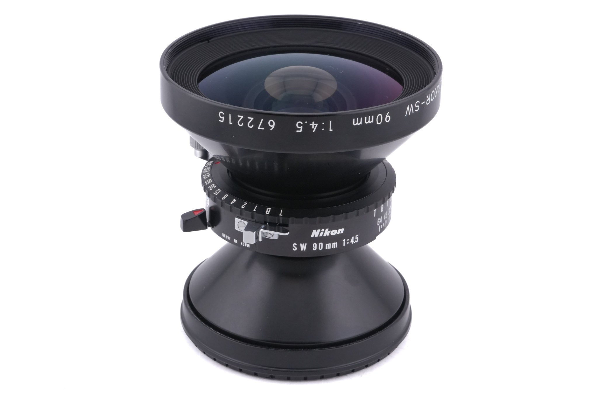 Nikon 90mm f4.5 Nikkor-SW (Shutter)