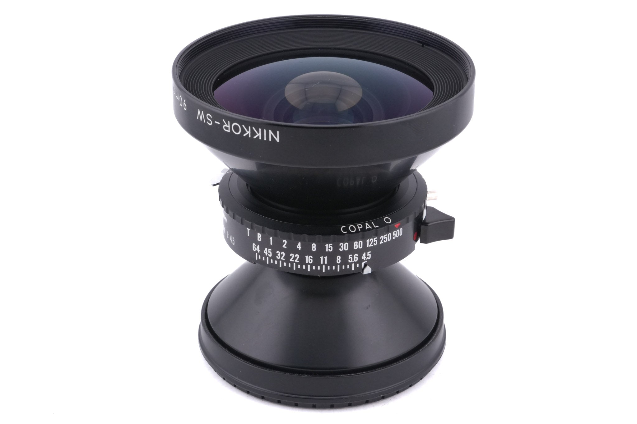 Nikon 90mm f4.5 Nikkor-SW (Shutter)