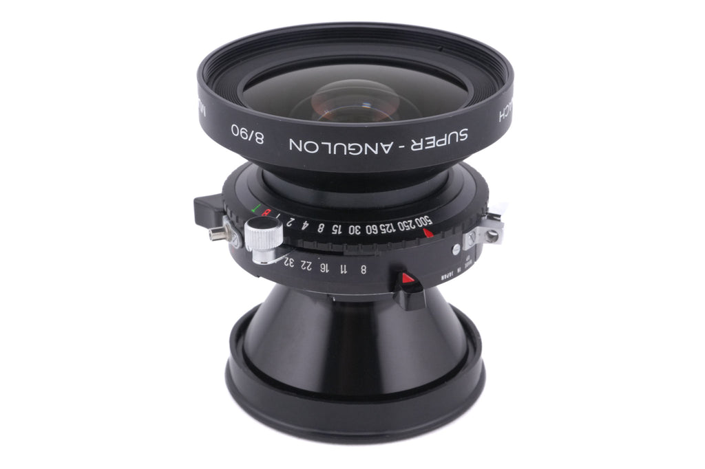 Schneider-Kreuznach 90mm f8 Super-Angulon MC (Shutter)
