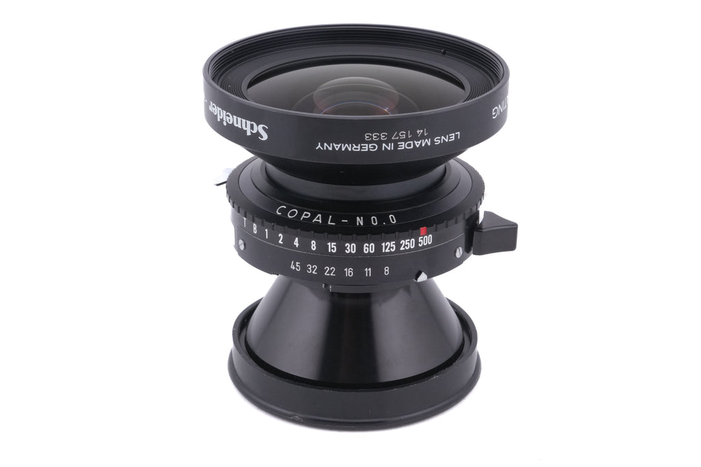 Schneider-Kreuznach 90mm f8 Super-Angulon MC (Shutter)