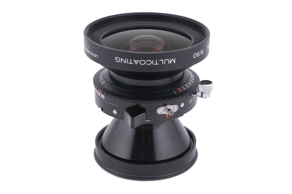 Schneider-Kreuznach 90mm f8 Super-Angulon MC (Shutter)