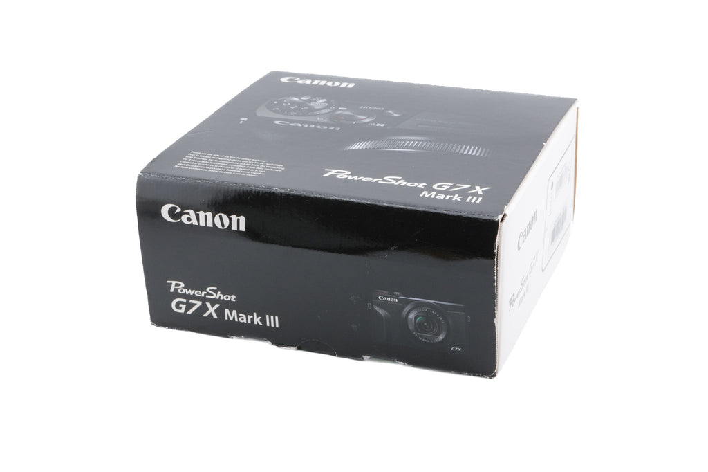 Canon Powershot G7X Mark III