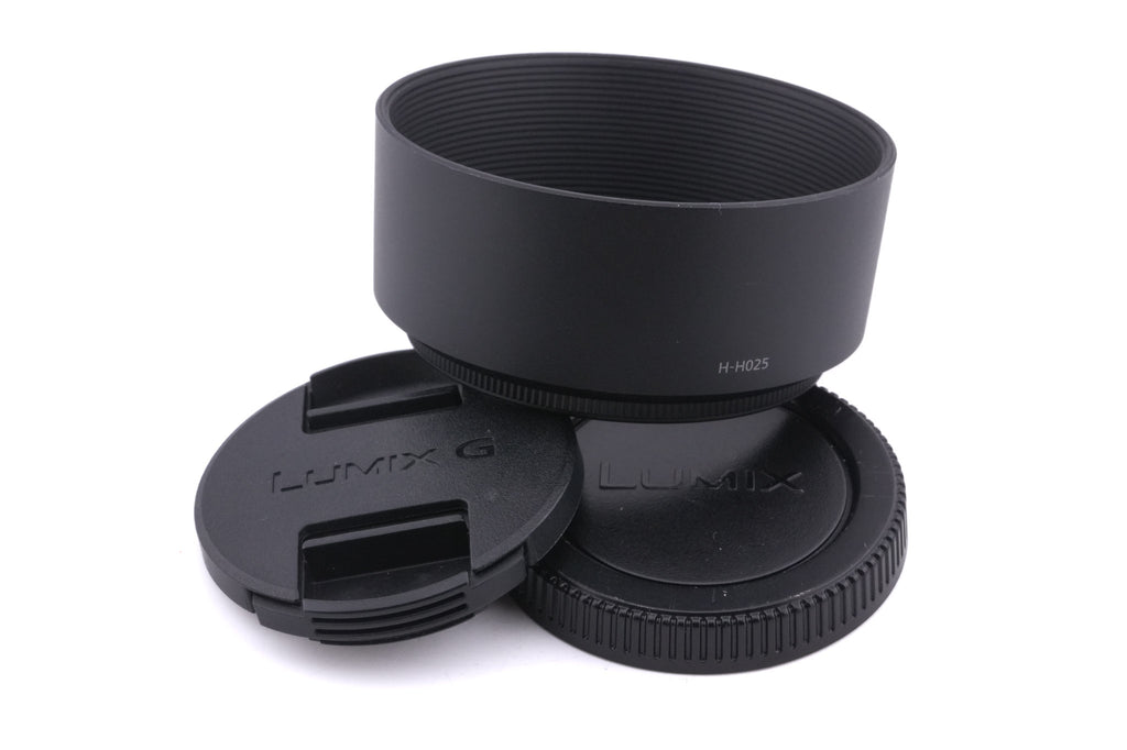 Panasonic 25mm f1.7 Lumix G ASPH. (H-H025)