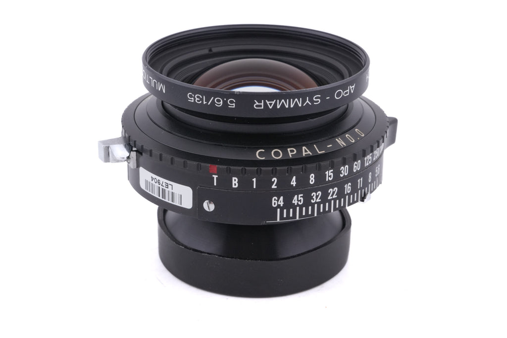 Schneider-Kreuznach 135mm f5.6 Apo-Symmar (Shutter)