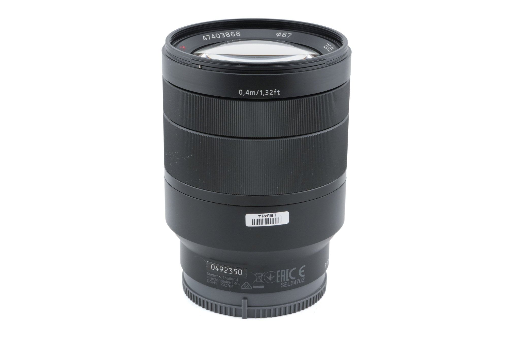 Sony 24-70mm f4 Vario-Tessar ZA OSS T* (SEL2470Z)