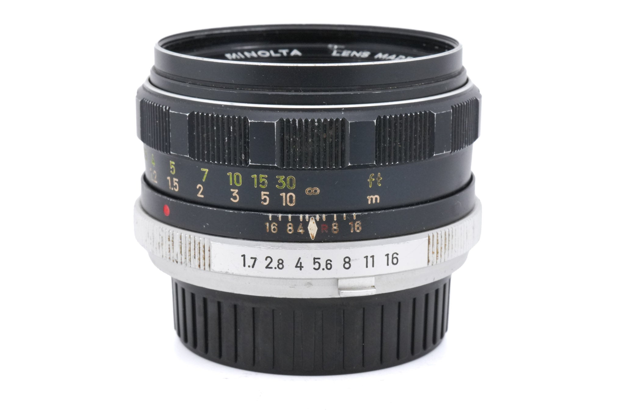 Minolta 55mm f1.7 MC Rokkor-PF
