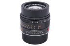 Leica 50mm f2 APO-Summicron-M ASPH. (Black, 11141)