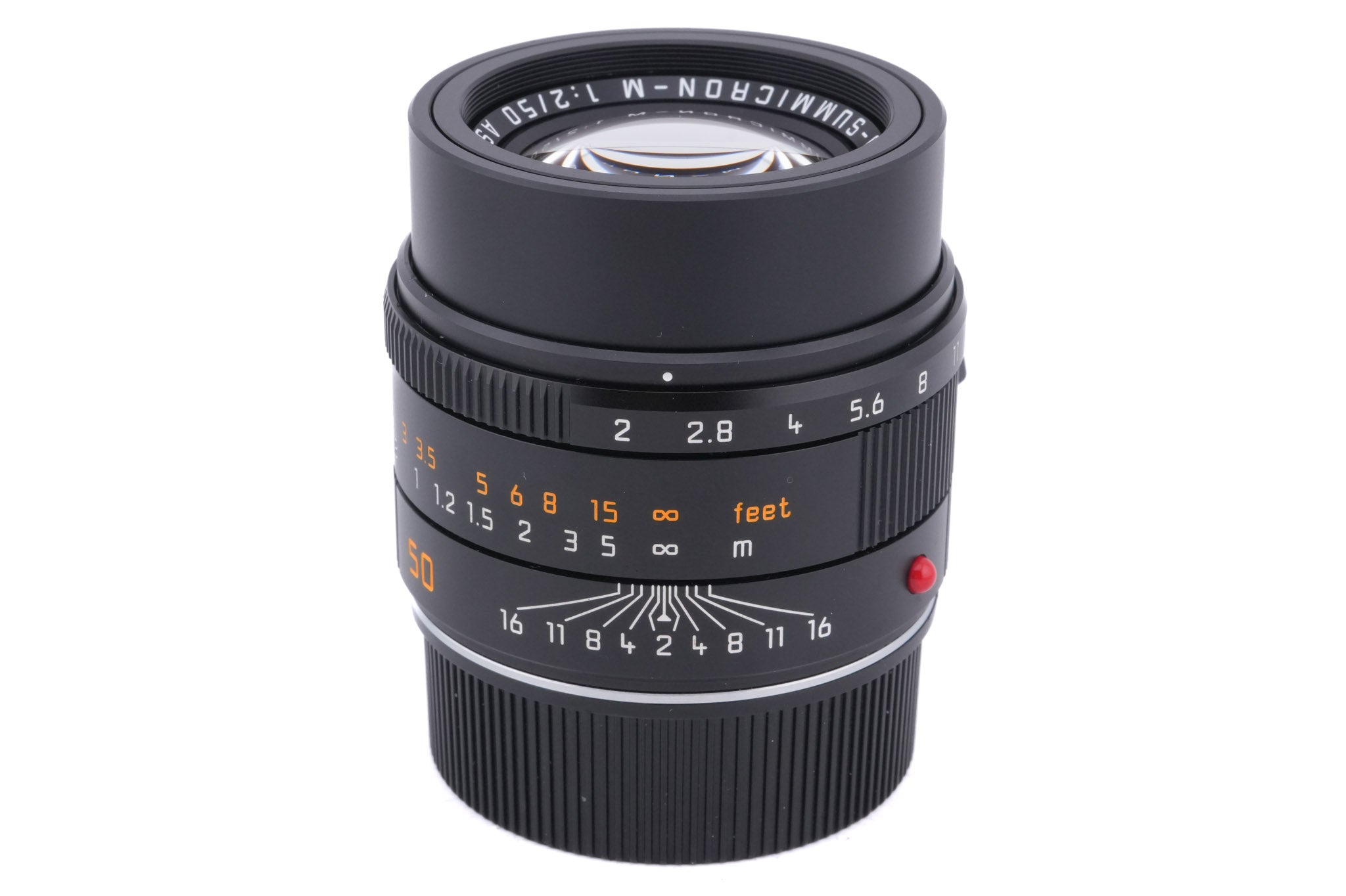 Leica 50mm f2 APO-Summicron-M ASPH. (Black, 11141)
