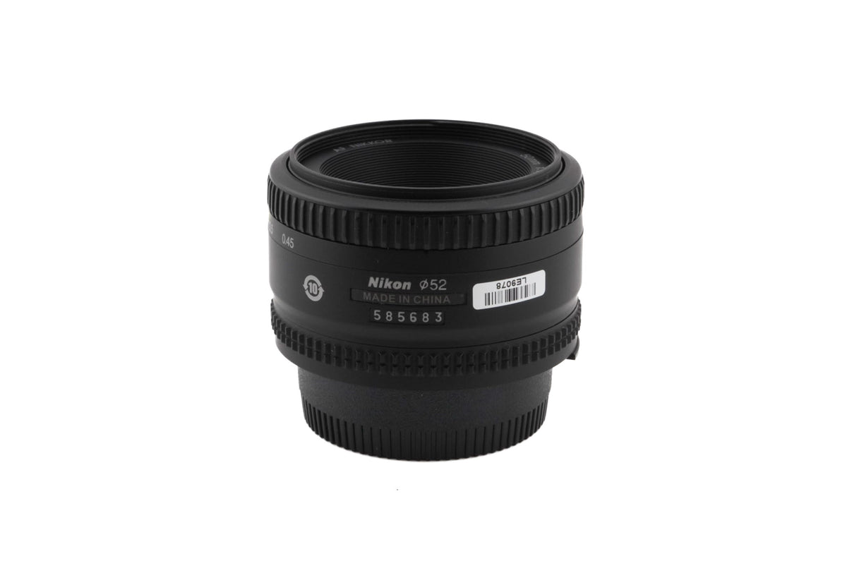 Nikon 50mm f1.8 AF Nikkor D