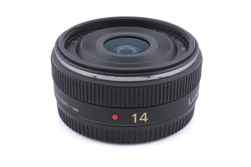Panasonic 14mm f2.5 Lumix G ASPH. (H-H014)