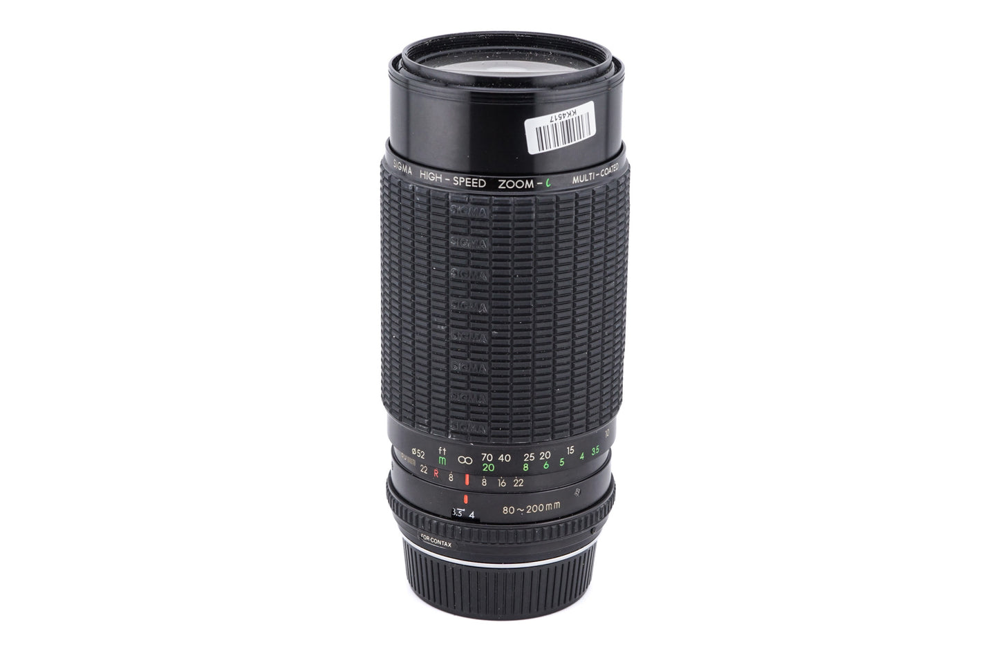 Sigma 80-200mm f3.5-4 High-Speed Zoom-l - Lens