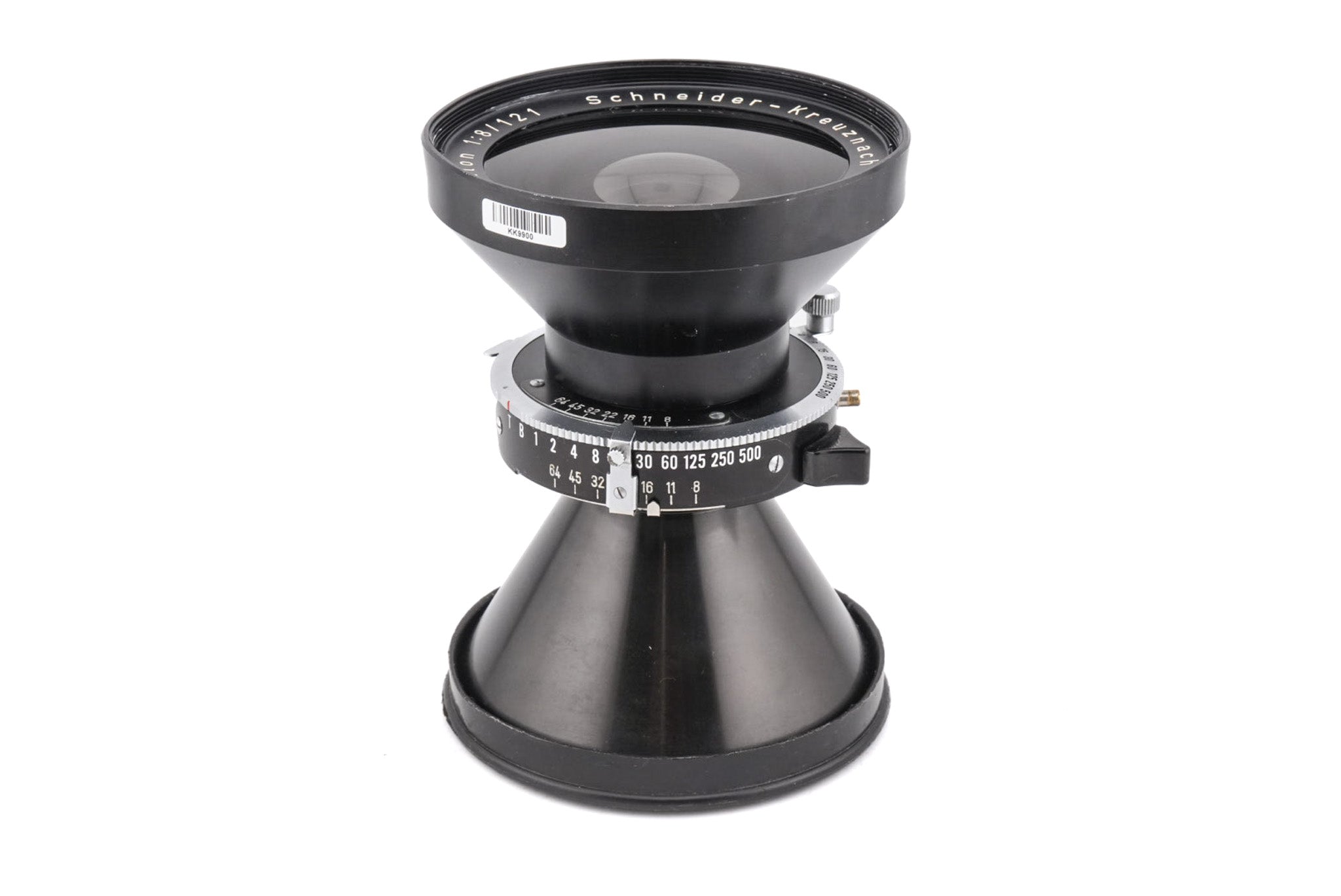 Schneider-Kreuznach 121mm f8 Super-Angulon (Shutter) - Lens