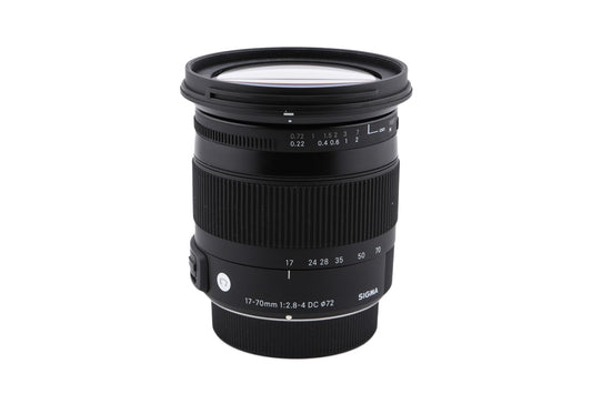 Sigma 17-70mm f2.8-4 DC Macro HSM Contemporary - Lens