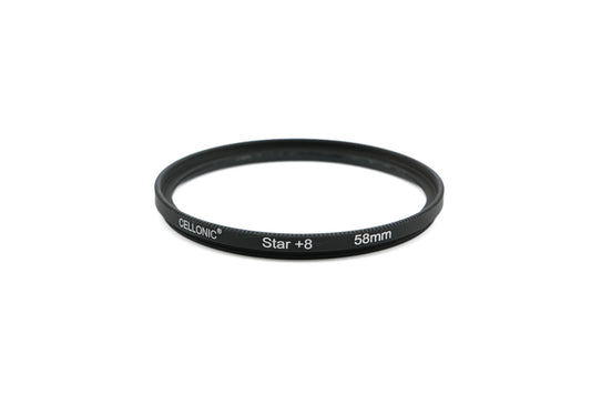 Cellonic 58mm Star Filter +8 - Accessory