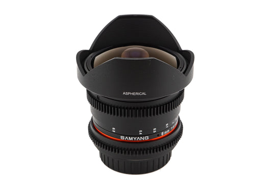 Samyang 8mm T3.8 VDSLR UMC Fish-eye CS II - Lens