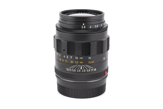 Leica 90mm f2.8 Tele-Elmarit (Black, 11800) - Lens