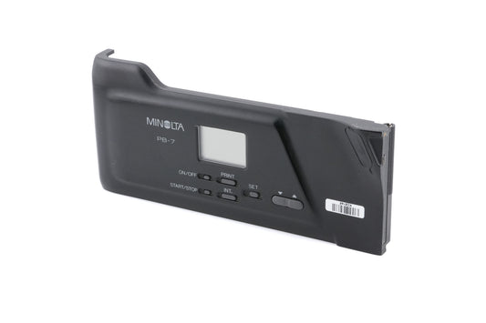 Minolta PB-7 Program Back - Accessory
