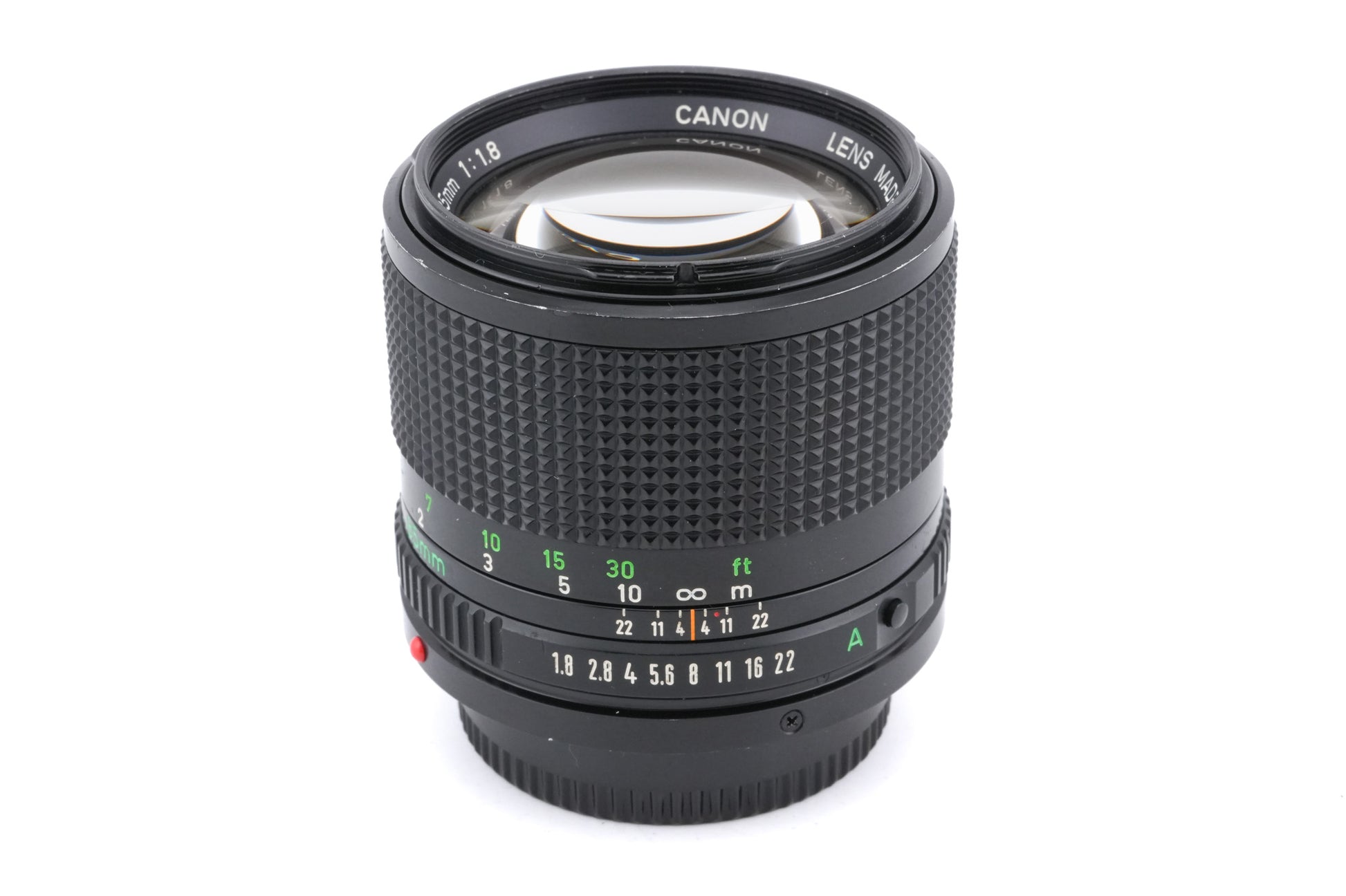 Canon 85mm FDn Lens
