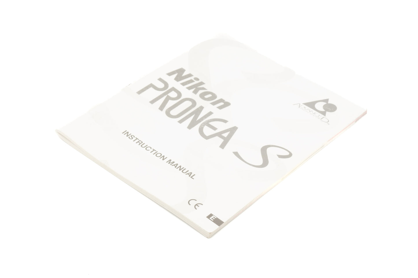 Nikon Pronea S Instructions - Accessory