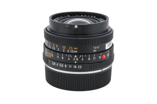 Leica 28mm f2.8 Elmarit-R (Type I) (3-Cam) (11204) - Lens