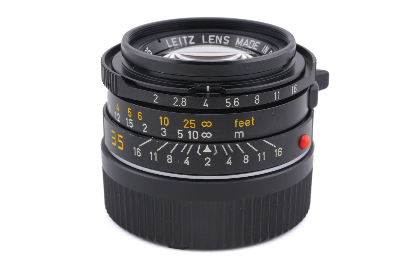 Leica 35mm f2 Summicron-M (Type IV) (Black, 11310) - Lens