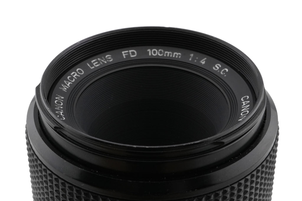 Canon 100mm f4 Macro S.C.