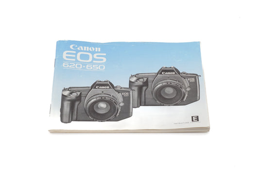 Canon EOS 620/650 Instructions