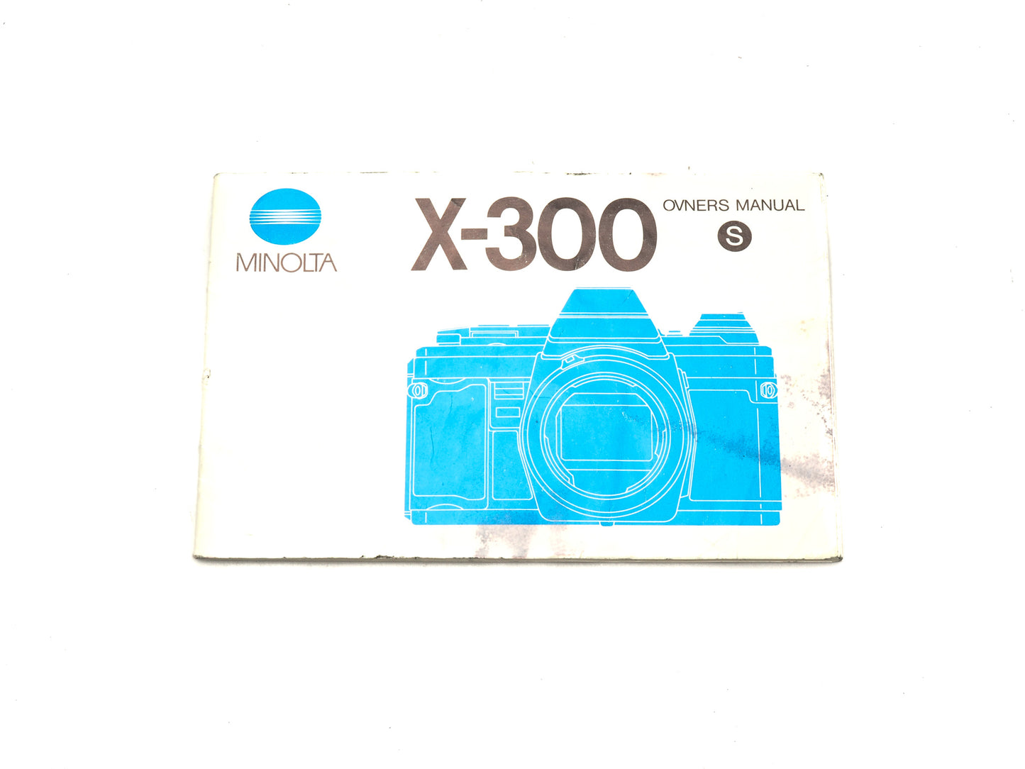 Minolta X-300 Owner's Manual