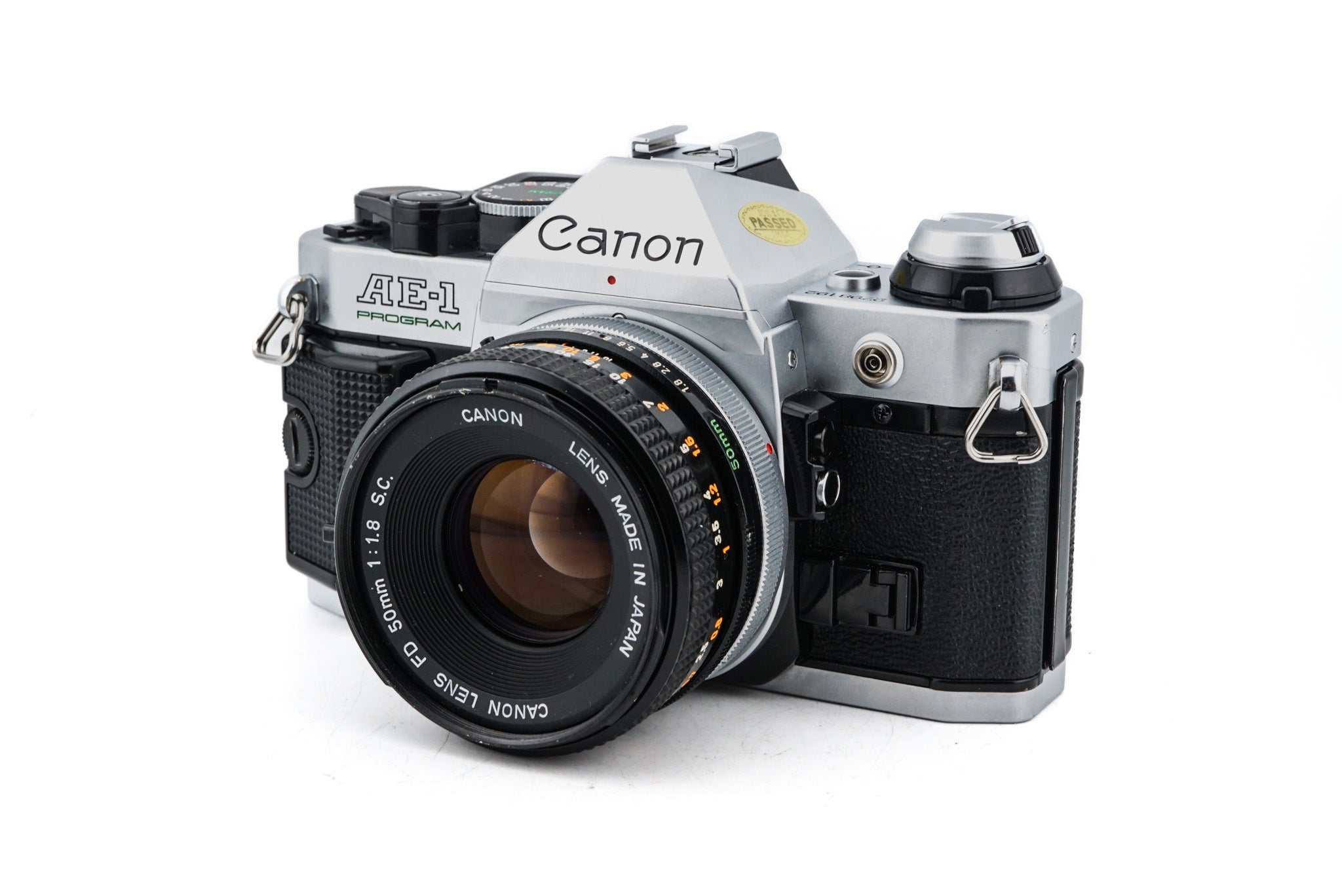 写真に写っていない場合Canon AE-1 PROGRAM FD 50mm F1.8 S.C