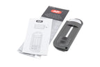 A handheld plastic device with instructions on a white background. For 35mm film canister.