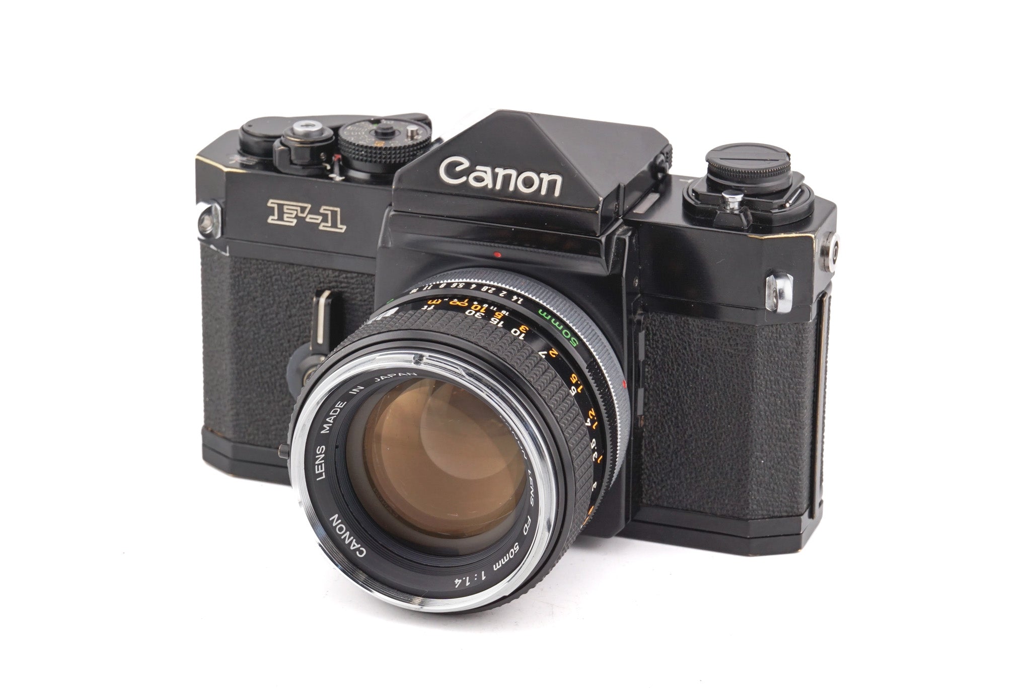 Canon new f-1(50mm/f1.4,35mm/f2.8付)-
