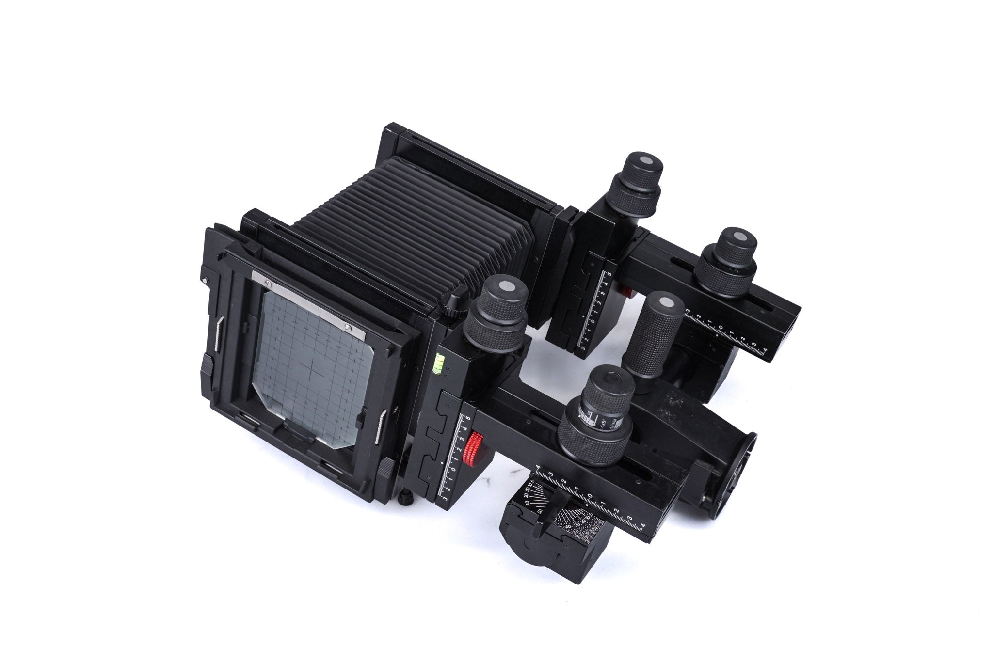 Sinar X + P Rear Frame + 4x5" Metering Back + 4x5 Standard Bellows