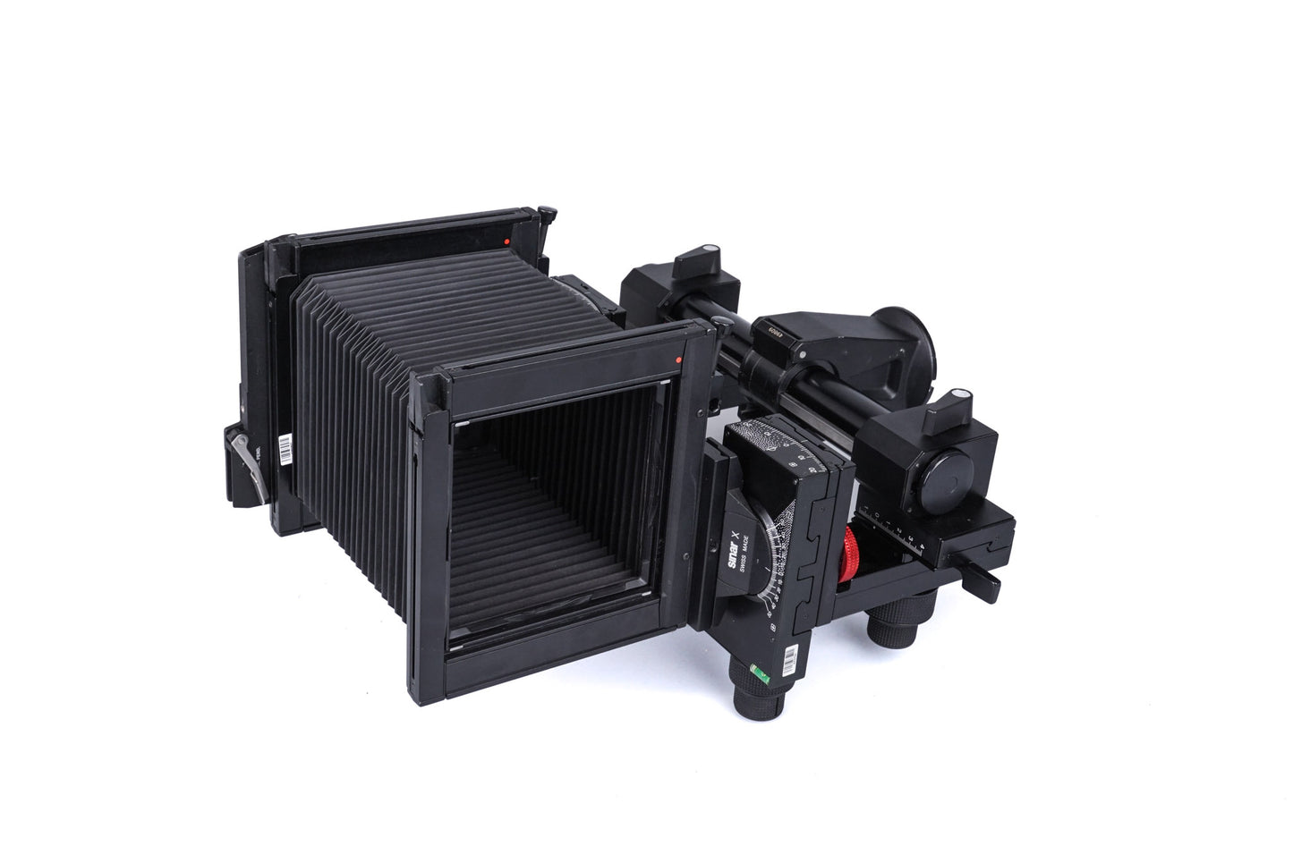 Sinar X + P 4x5 Rear Frame + 4x5" Metering Back + 4x5 Standard Bellows