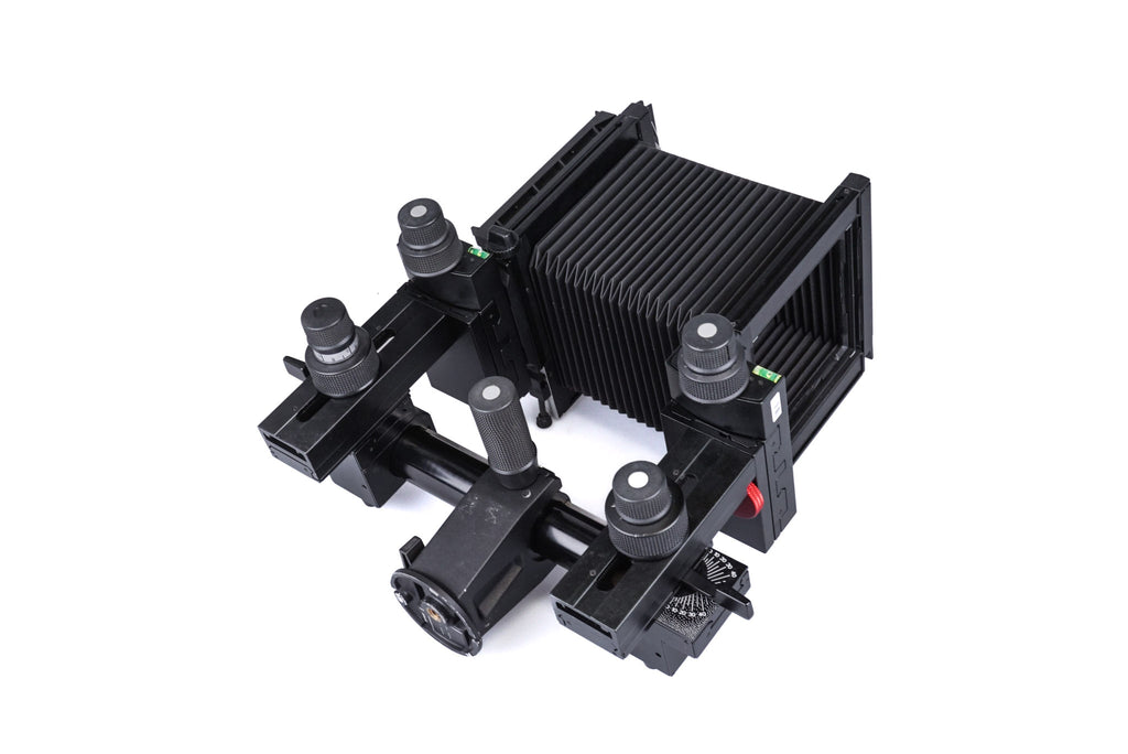 Sinar X + P Rear Frame + 4x5" Metering Back + 4x5 Standard Bellows