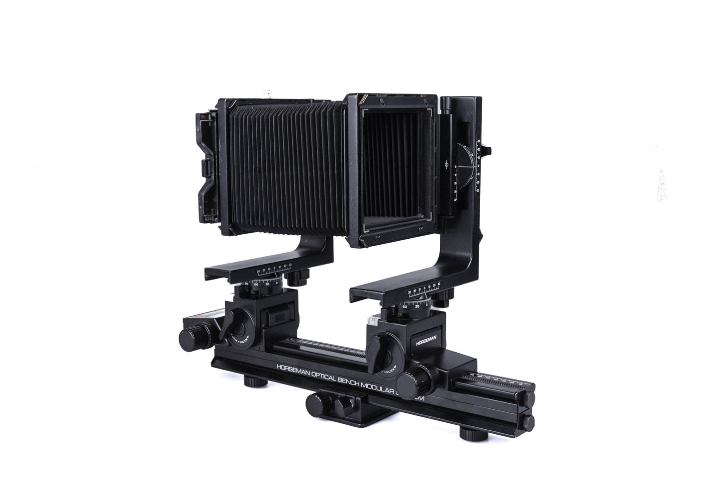 Horseman LX-C + 4x5 Wide-Angle Bellows + 4x5 Standard Bellows