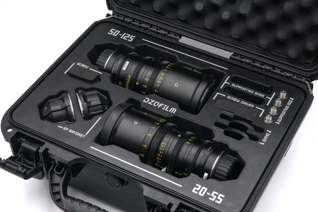 DZOFilm 50-125mm T2.8 Pictor Zoom + 20-55mm T2.8 Pictor Zoom
