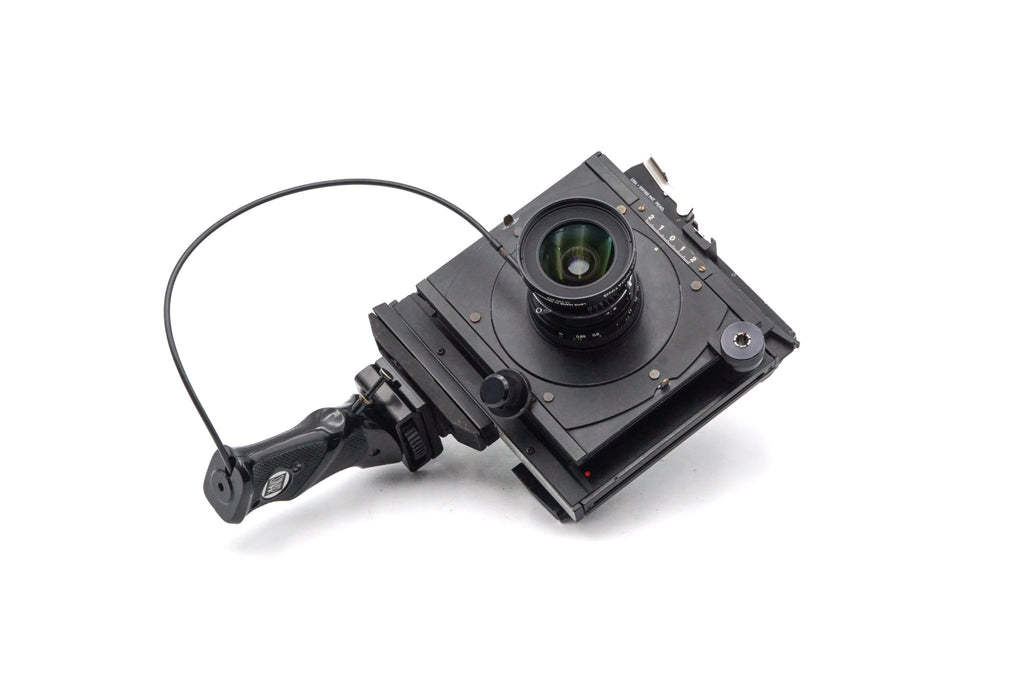 Sinar Handy 4x5 + 65mm f5.6 Super Angulon MC (Shutter)