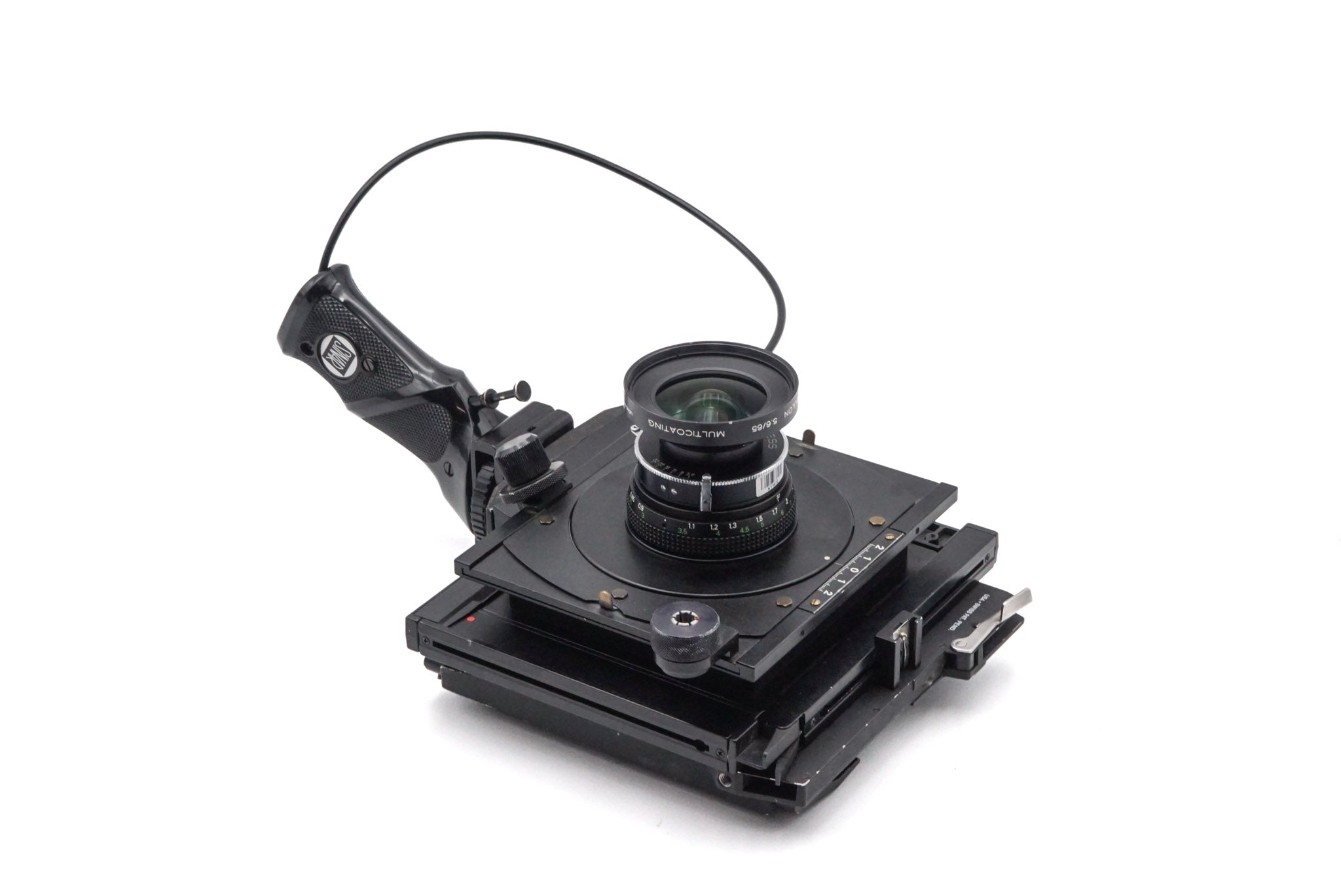 Sinar Handy 4x5 + 65mm f5.6 Super Angulon MC (Shutter)