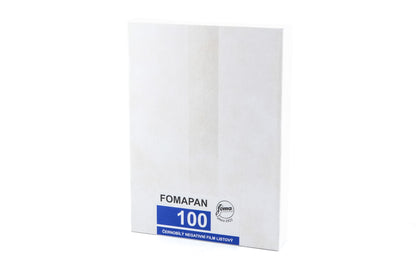 Foma Fomapan 100 (4x5" Sheet Film, 50 sheets)